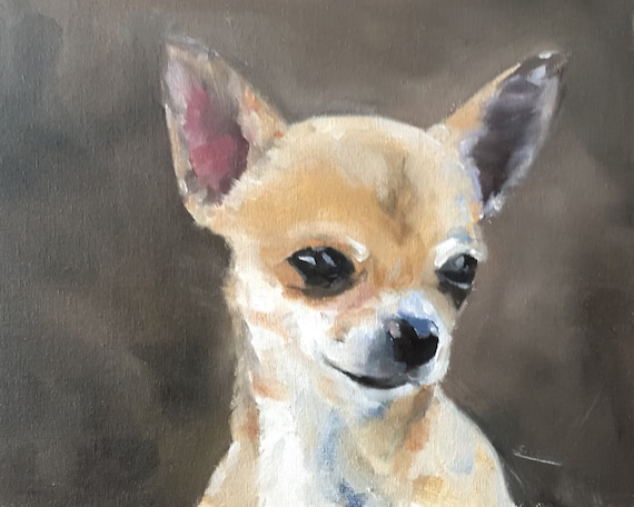 chihuahua painting