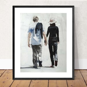 Couple Art Print: Fine Art Poster, Canvas, or Original Oil Painting