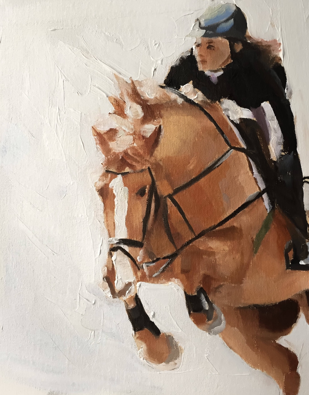 Horse Riding Fine Art Print: Equestrian Oil Painting by James Coates - Etsy
