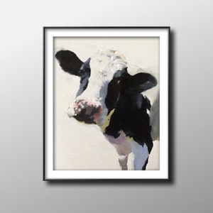 Cow Painting, Cow art, Cow Print ,Fine Art ,from original oil painting by James Coates