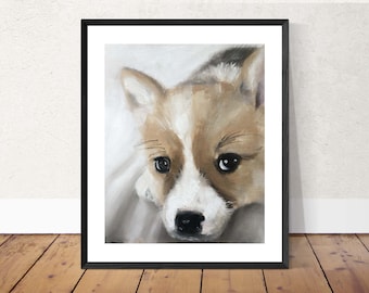 Chihuahua Dog Art Print – Original Oil Painting