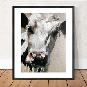 Cow Painting, Cow art, Cow Print ,Fine Art ,from original oil painting by James Coates