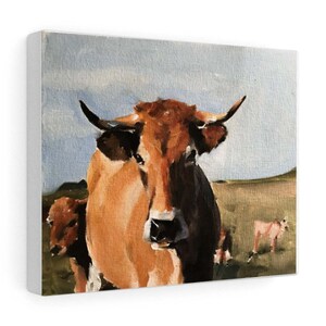 Cow Painting, Cow art, Cow Print ,Fine Art ,from original oil painting by James Coates