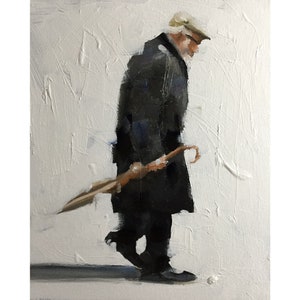 Old man Painting, Poster, Wall art, Prints, Fine Art - from original oil painting by James Coates