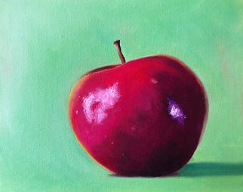 Apple Still Life Painting – Fine Art Print or Original