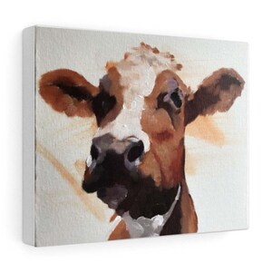 Cow Painting, Cow art, Cow Print ,Fine Art ,from original oil painting by James Coates