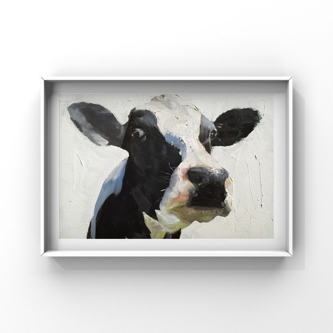 Cow Painting Prints Canvas Posters Originals Commissions Etsy UK
