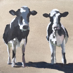 Cows Painting, Prints, Posters, originals, Commissions, Wall art ,Fine Art - from original oil painting by James Coates
