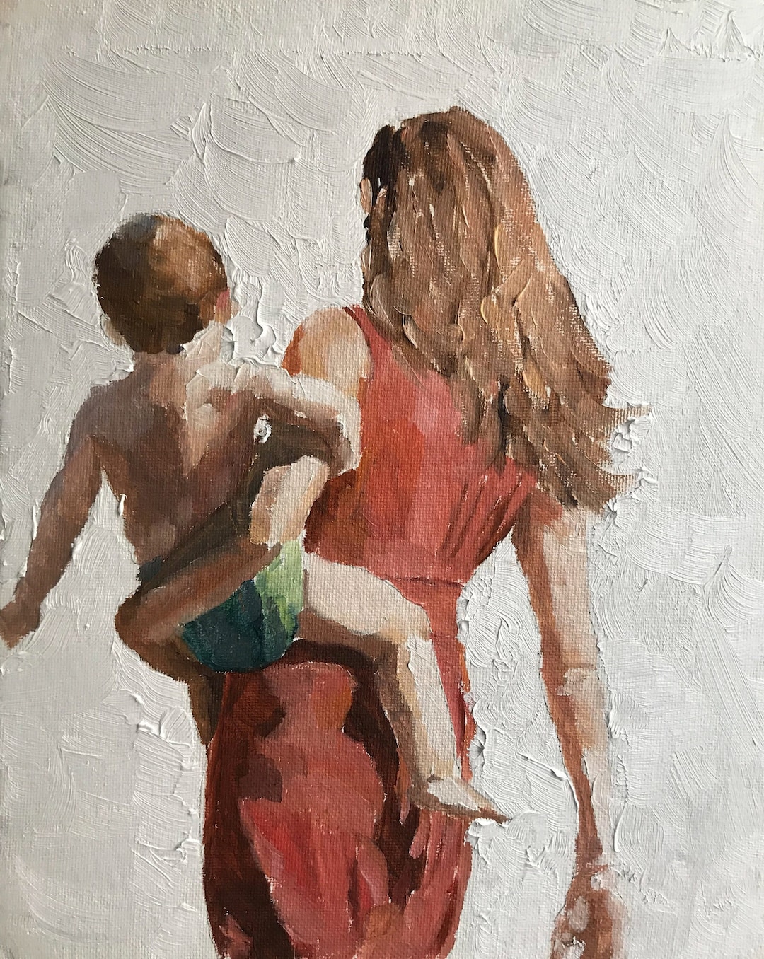 Custom Oil Painting on Canvas, Oil Painting From Photo, Real Oil