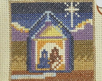 Simply Art (c) Punto de Cruz "La Natividad" Cuadro de Patrones N°1