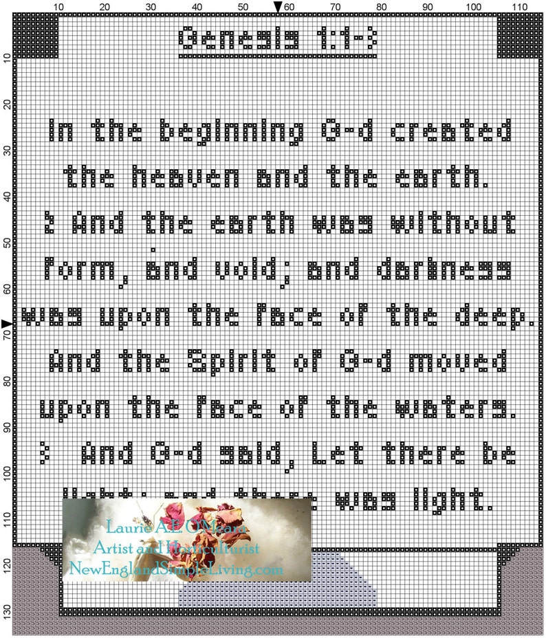 Genesis My Chart >> Simply Art C Cross Stitch Genesis 1 1 3 Pattern Chart Genesis My Chart >> Simply Art C Cross Stitch Genesis 1 1 3 Pattern Chart