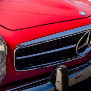 Classic Mercedes wall art, Mercedes Benz wall art, Mercedes canvas art, classic car wall art, man cave wall art, Mercedes Benz decor