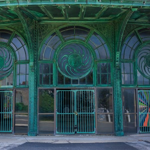 Impresión artística del carrusel de Asbury Park: un lugar emblemático de la costa de Jersey