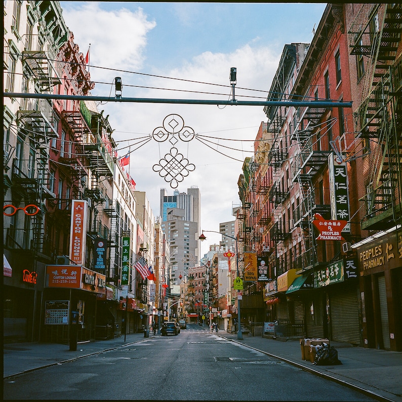 Chinatown Print, Chinatown Art, Chinatown NYC, NYC Wall Art, Fine Art