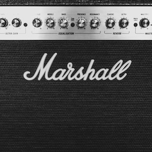 Marshall Amp print, Guitarist gift, Marshall amp wall art, Marshall amp canvas, guitarist wall art, Rock and Roll decor, music gift for dad