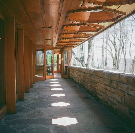 Frank Lloyd Wright Print Kentuck Knob Print Frank Lloyd - Etsy