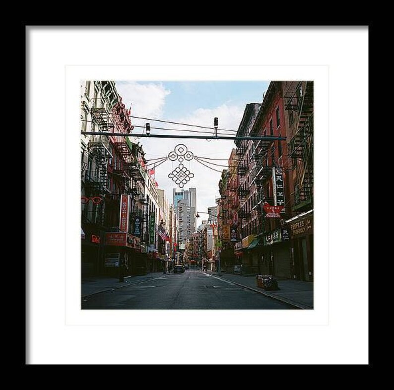Chinatown Print, Chinatown Art, Chinatown NYC, NYC Wall Art, Fine Art