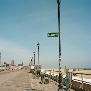 Asbury Park Boardwalk Fine Art Print: NJ Summer Beach Photography