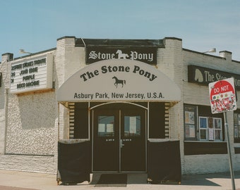 Stone Pony NJ Print: Asbury Park Music Venue Wall Art