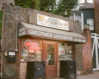 Greenwich Locksmiths NYC Print: Greenwich Village Film Photography