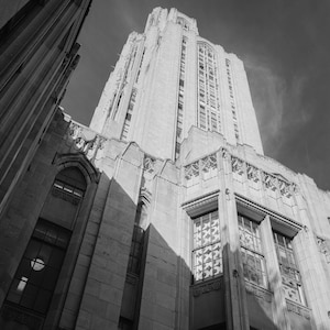 Pitt Wall art, University of Pittsburgh, Cathedral of learning, Pitt gift, Pitt Panthers, Pitt alumni gift, Pitt decor, college wall art