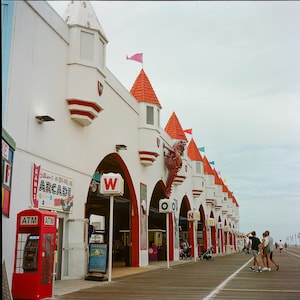 Wonderland Pier Print: Ocean City NJ Boardwalk Art