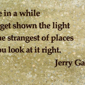 Grateful Dead art, Jerry Garcia quote, Grateful Dead gift, Jerry Garcia wall art, Deadhead gift, Deadhead wall art, Grateful Dead canvas