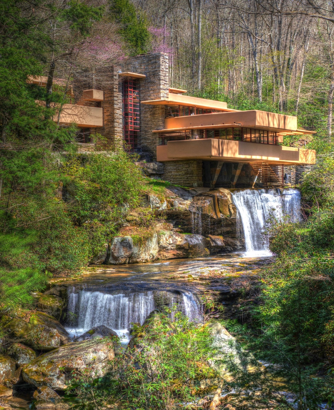 建物 Frank Lloyd Wright Fallingwater Frank Lloyd Wright's Fallingwater Is Leaking. Inside the $7