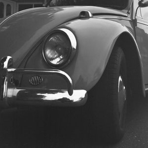 VW Beetle, VW bug, VW Beetle gift, Volkswagen art, classic car decor, man cave wall art, gifts for him, fine art photography, Rolleiflex art