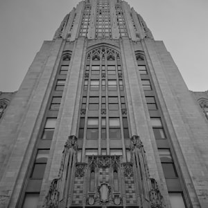 University of Pittsburgh print, Cathedral of Learning, Pittsburgh wall art, Pittsburgh decor, Pitt gift, Pitt alumni gift, college wall art