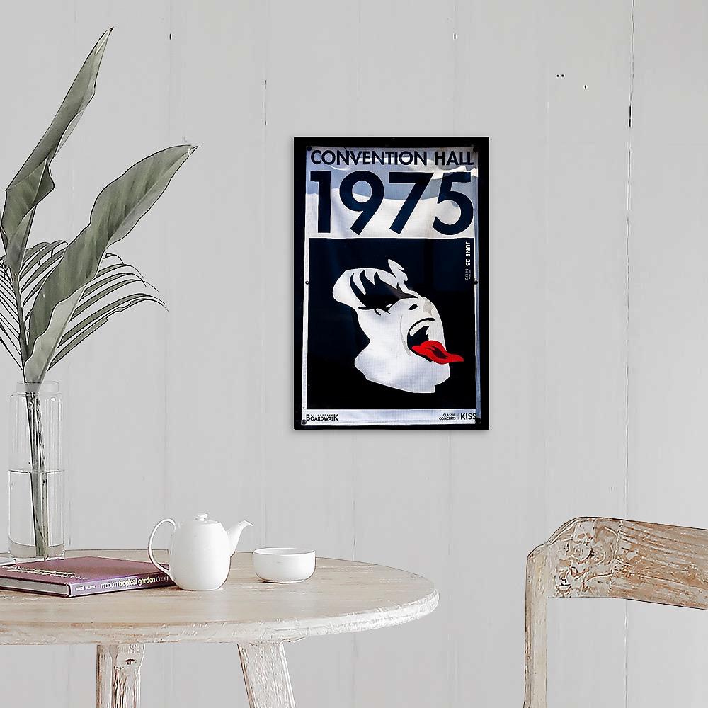 KISS 1975 Concert Poster: Gene Simmons, Asbury Park NJ - Etsy