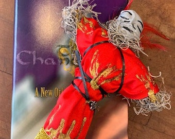 The Changeling: A New Orleans Faerie Tale Hardback Book  & Voodoo Doll Set