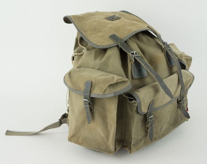 Millet Le Sherpa Vintage Backpack 1950s Hiking Etsy