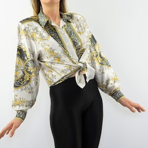 Chemise imitation versace femme hot sale