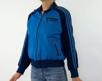 Adidas Vintage 1980s Track jacket Ventex Red/Blue | Etsy België
