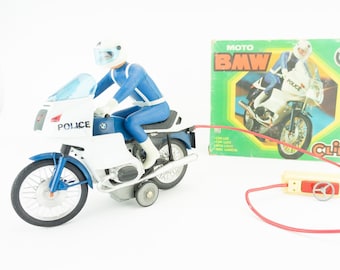 Vintage BMW R100 RS Radio Controlled Motorcycle 1980s | Police Bike | RC Motorcycle Toy
