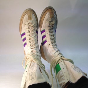 Vintage boxing shoes for sale discount