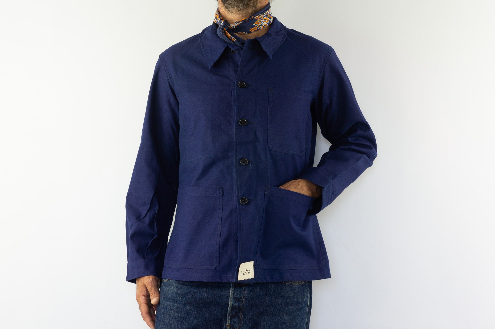 PTT Postal Service | Vintage Chore Work Jacket | 1960s