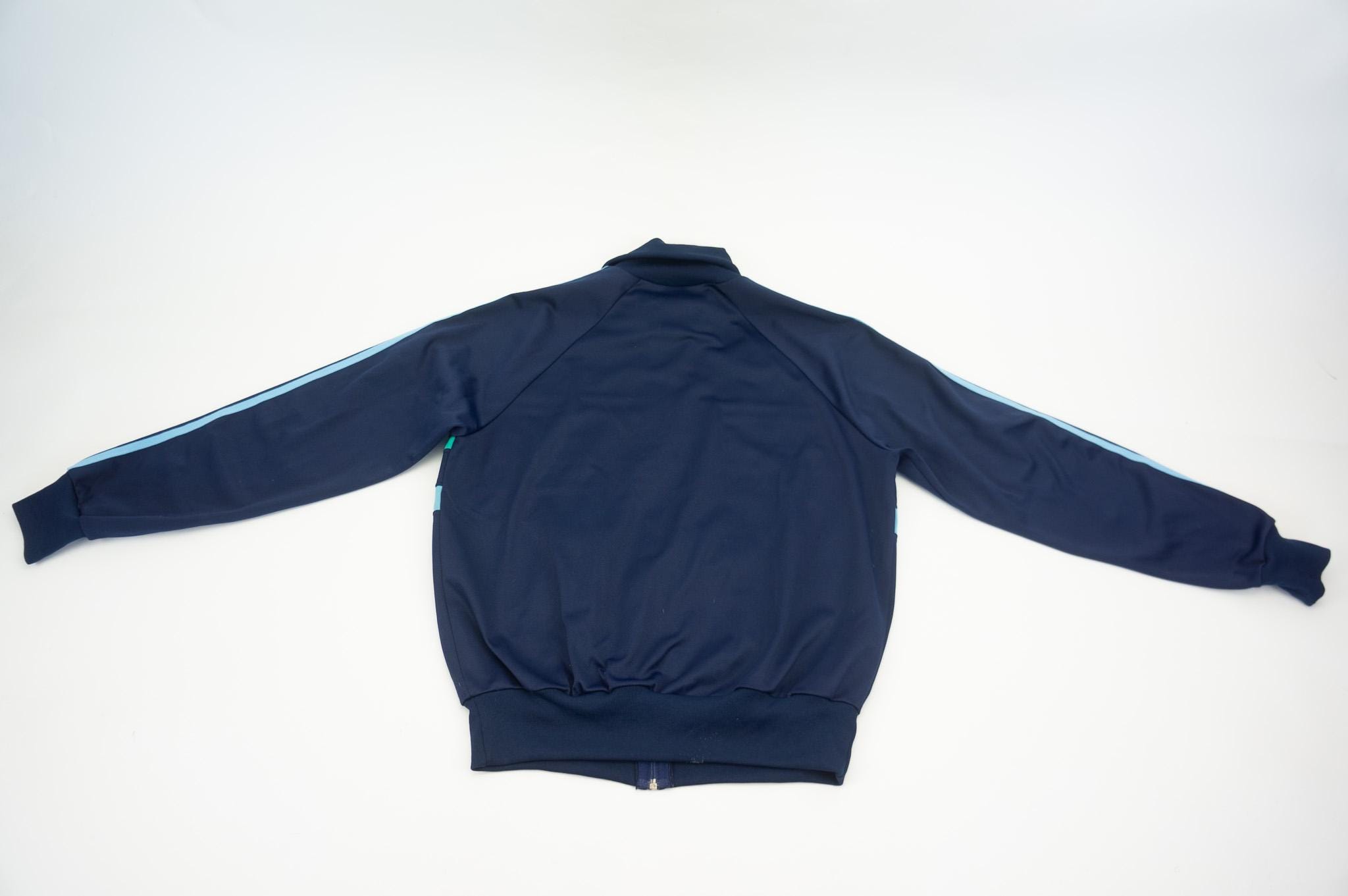 Adidas Vintage Track Jacket 1980s | Blue Ventex Tracksuit | 3