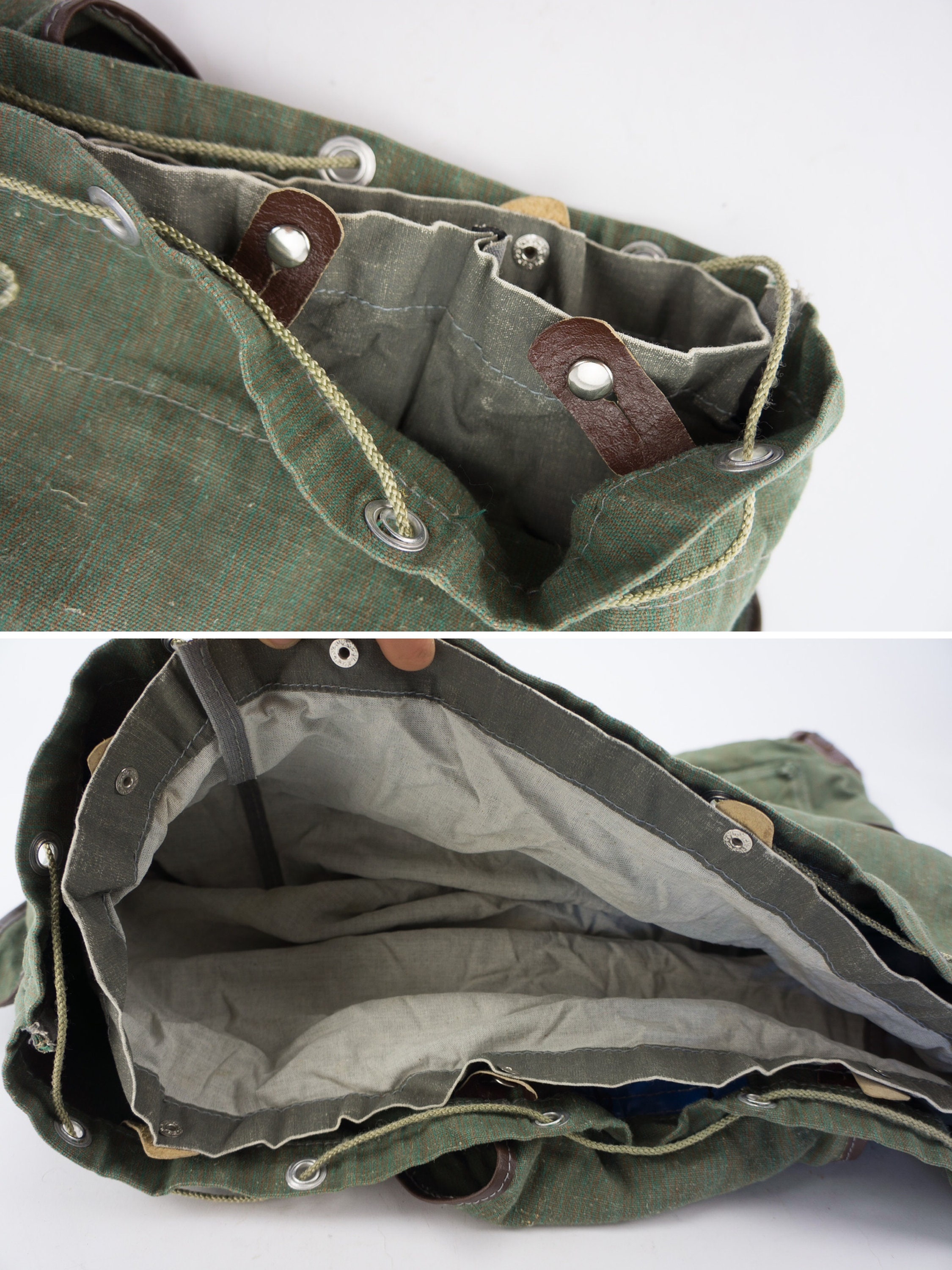 Pouch DDR | Vintage Backpack | 1960s | Hiking Rucksack