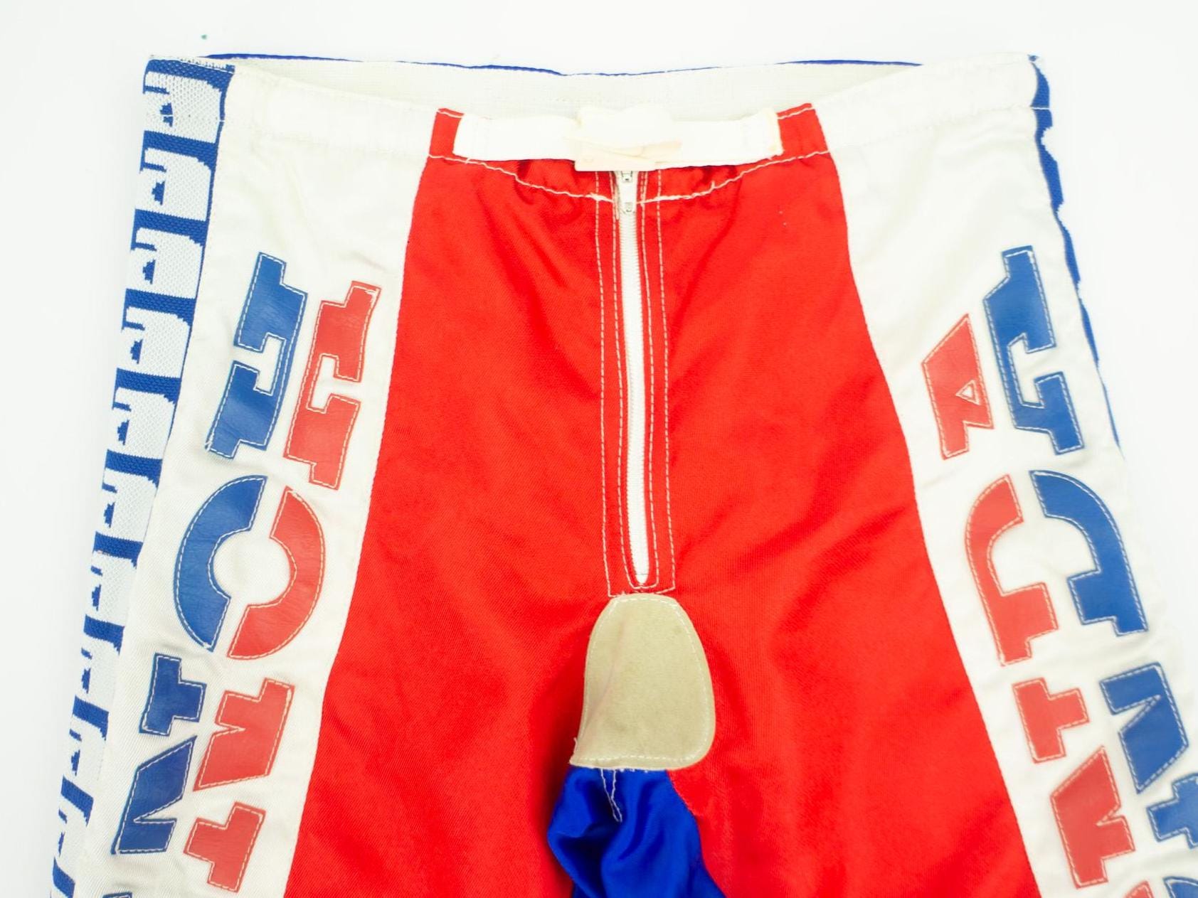 Vintage Honda Answer Motocross Pants 1980s | Nylon Leather Racing