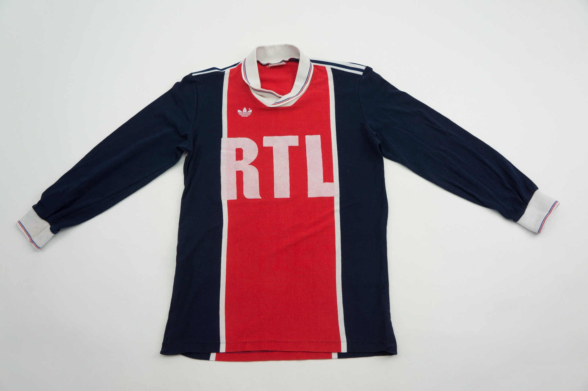 Maillot PSG Paris Saint Germain RTL 70'S Vintage Jersey Enfant