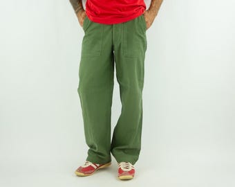 Vintage US Army OG-107 Shorts 1960s | Type 1 Fatigue Utility