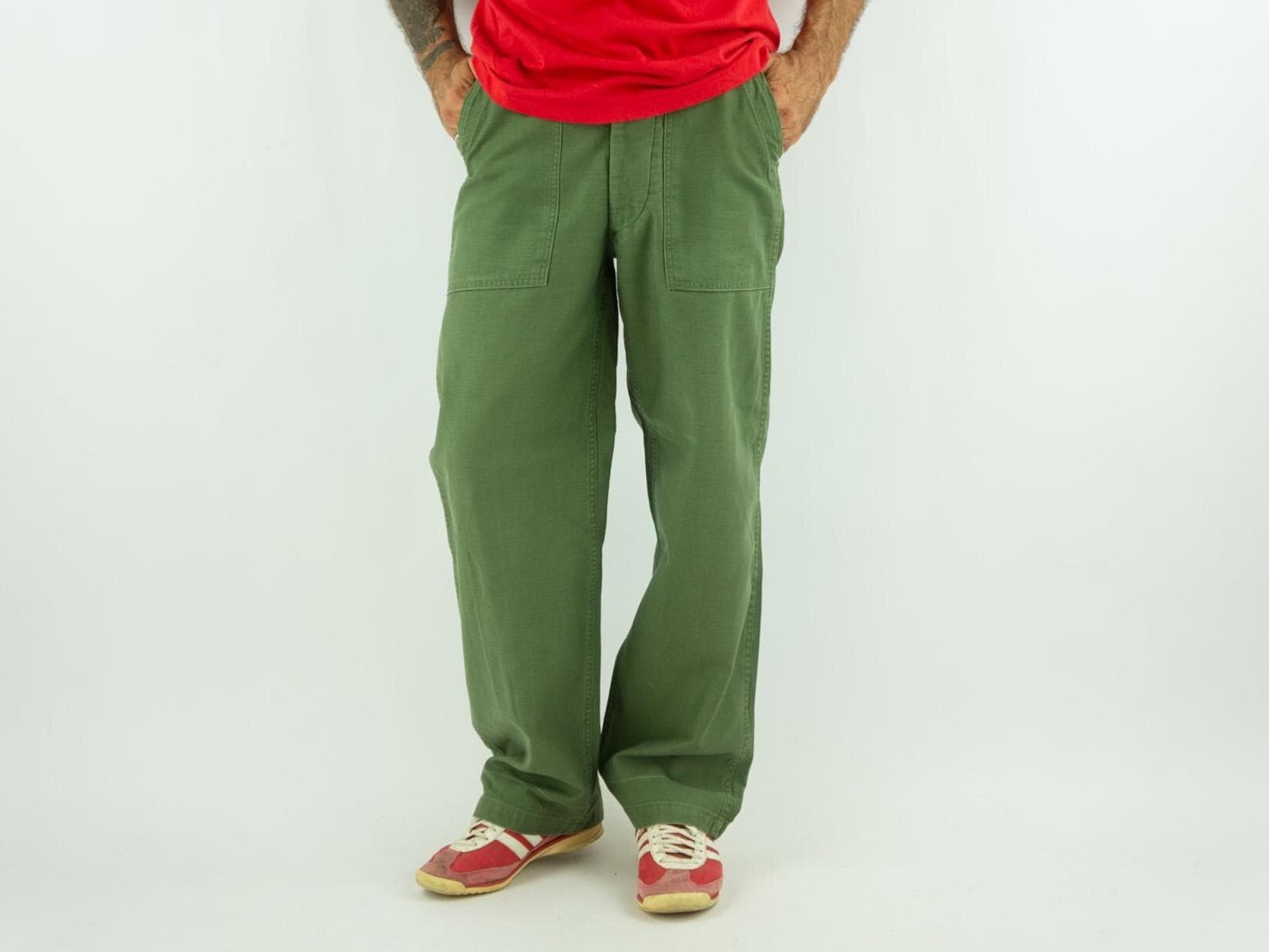 パンツ 60s US ARMY Vintage Fatigue Trousers U.S.ARMY】ミリタリー ファティーグパンツ ベイカーパンツ