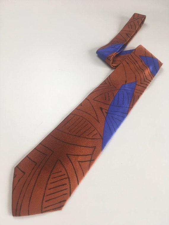 Claude Montana | Vintage Silk Necktie | 1990s | N… - image 5