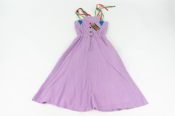 Vintage Summer Dress | 1980s | Dress with Geometr… - image 7