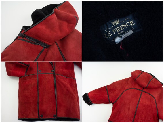 Vintage Shearling Jacket | 1990s | Oversize | She… - image 9
