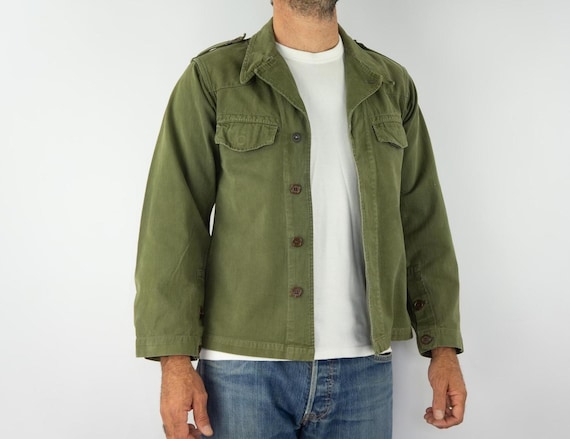 Vintage M47 Field Jacket 1950s | French Army TTA 47/52 Light