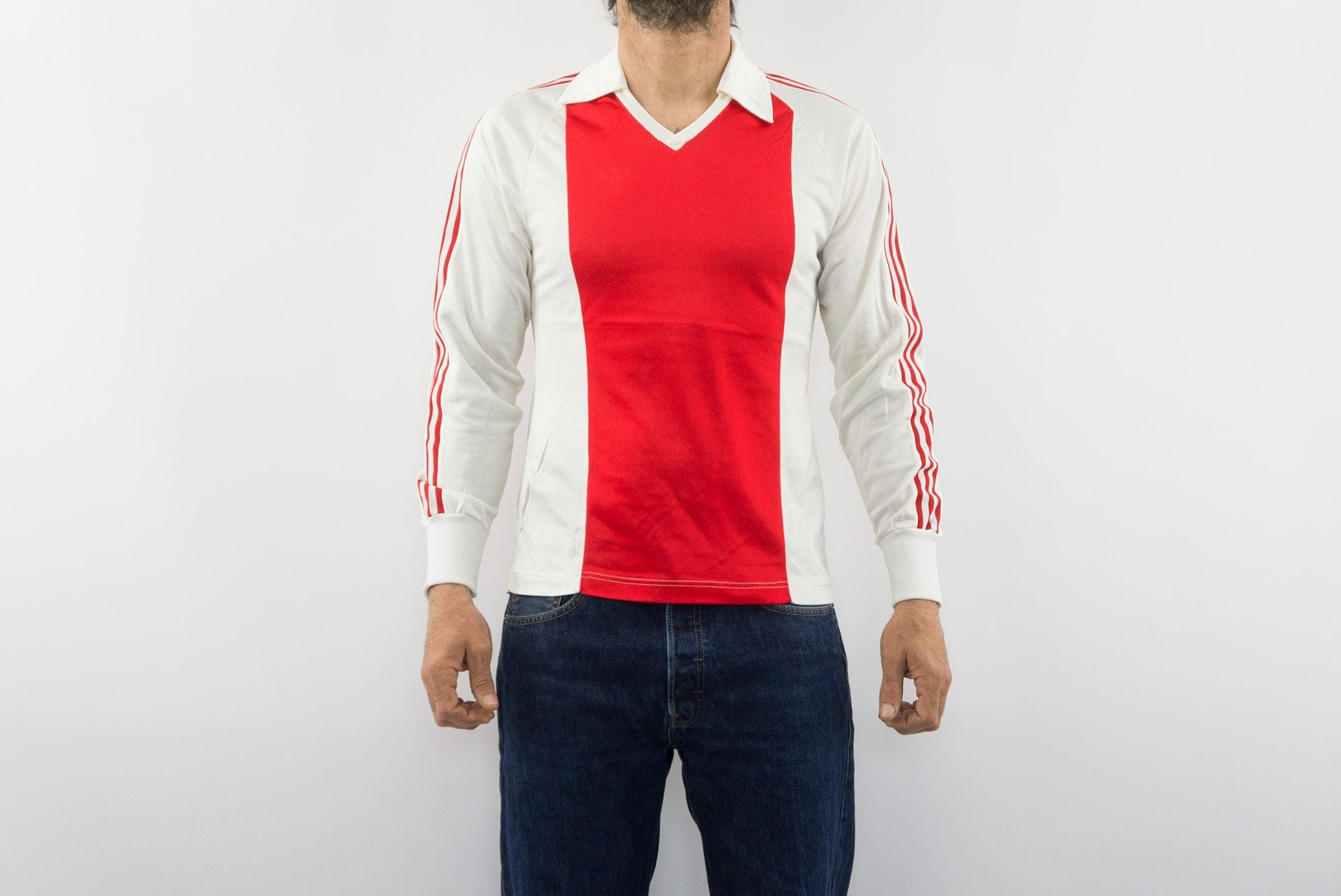 トップス 70s French adidas football shirt 70s French adidas football shirt