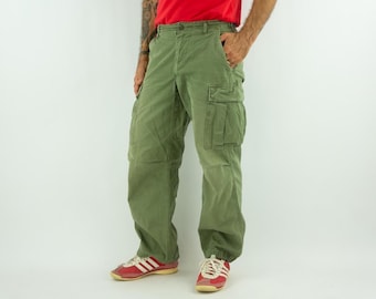 60s US ARMY Vintage Fatigue Trousers 60s Military Pant - Etsy